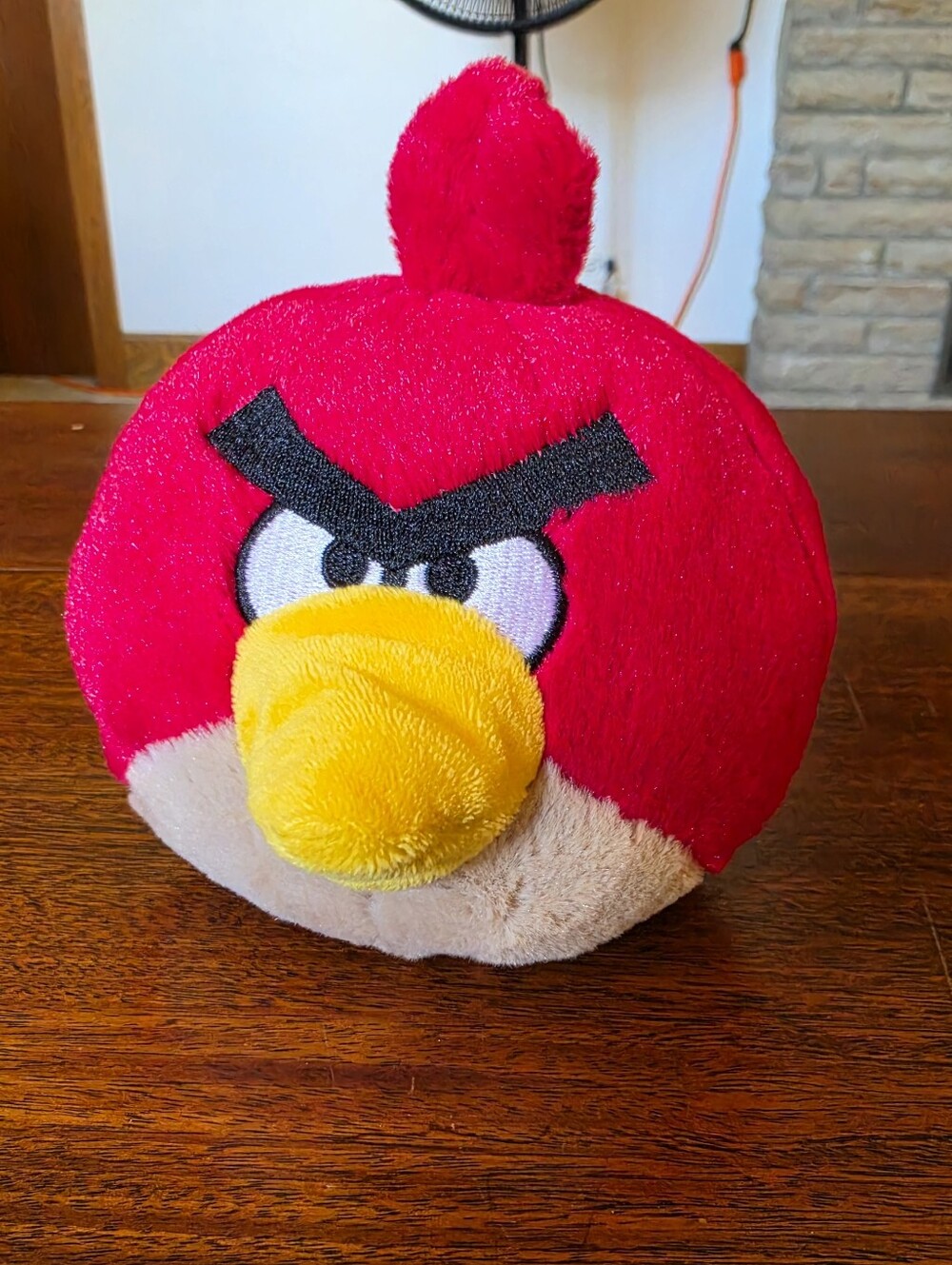 Angry Birds Plush Red Bird Stuffed Animal Toy 6" Bird NO SOUND 2012